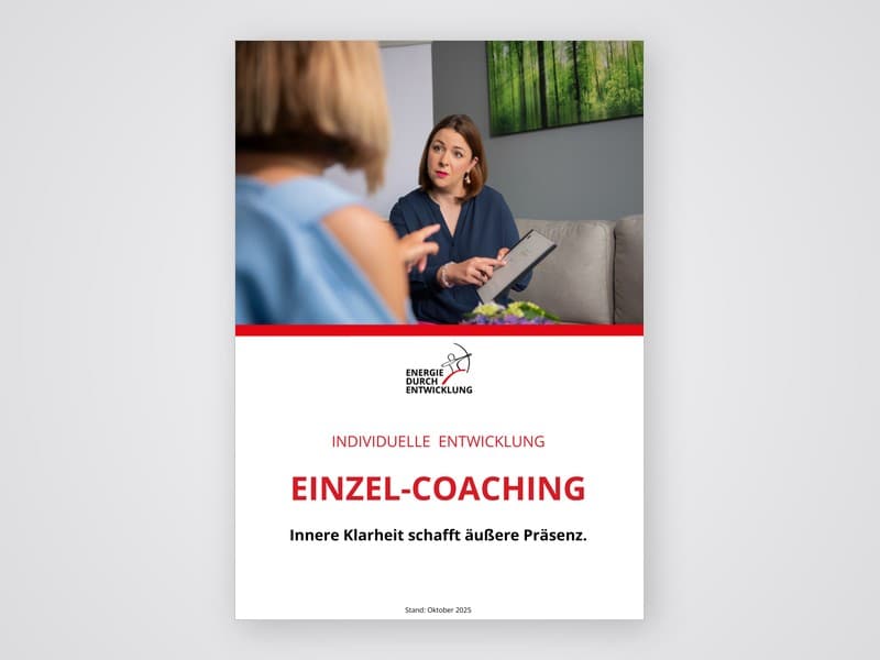 Broschüre Einzel-Coaching