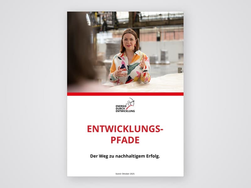 Broschüre Entwicklungspfade